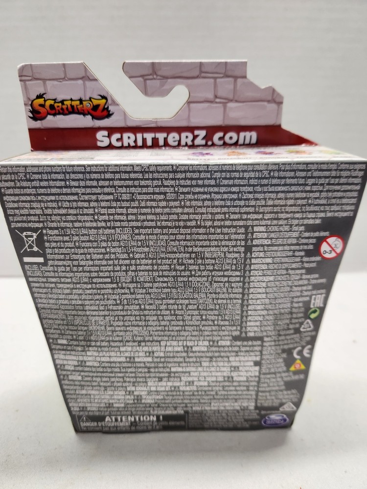 SCRITTERZ BATTYZ Interactive Jungle Creature Toy