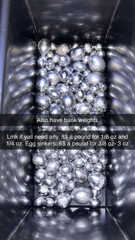 Egg Sinkers, Bank Weights