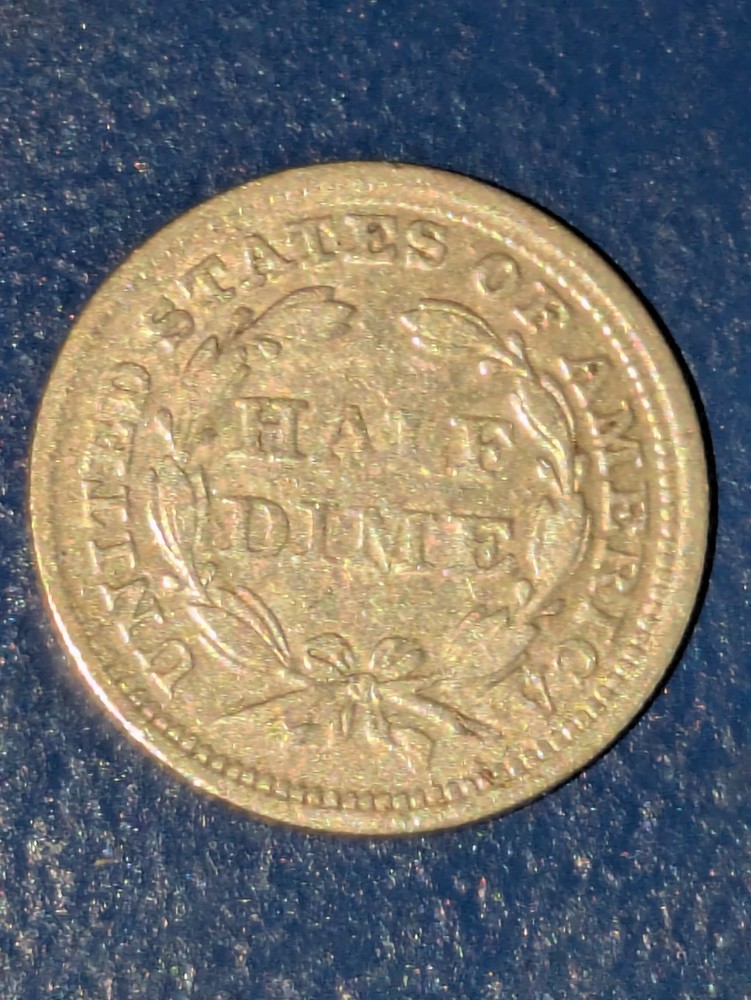 1856 Liberty Seated Half Dime