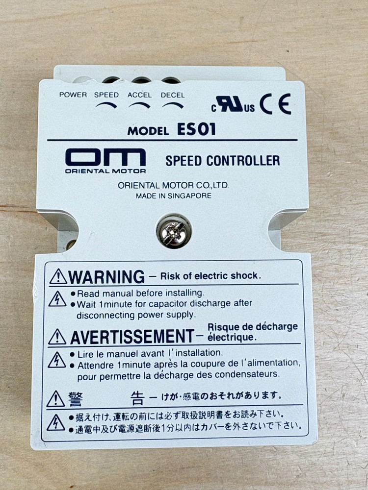 Oriental Motor ES01 Speed Controller
