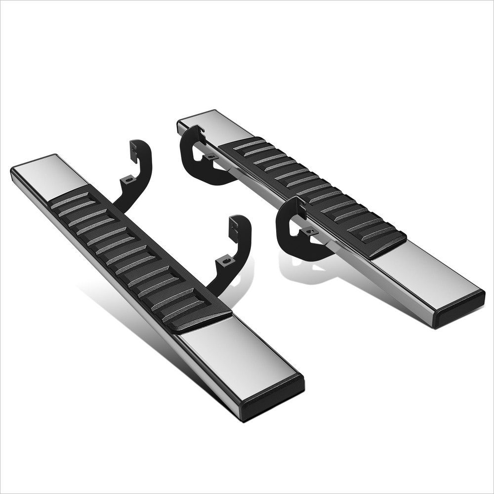 For 19-25 Silverado Sierra Regular Cab 6" Side Step Nerf Bar Flat Running Boards