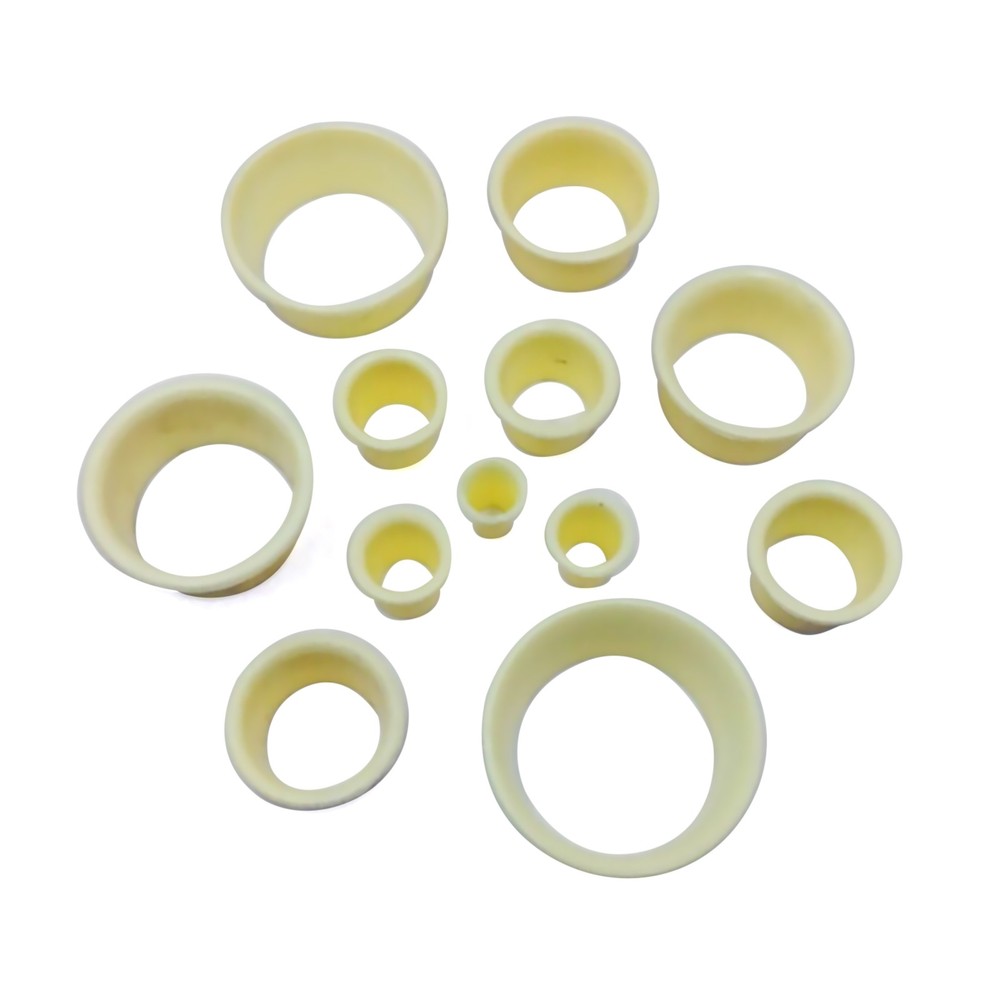 12Pcs Wristwatch Repair Adjust Tool Plastic Stackable Cup Watch Movement Holder