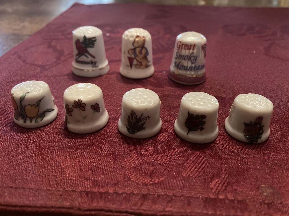 Lot of 15 Thimbles!!