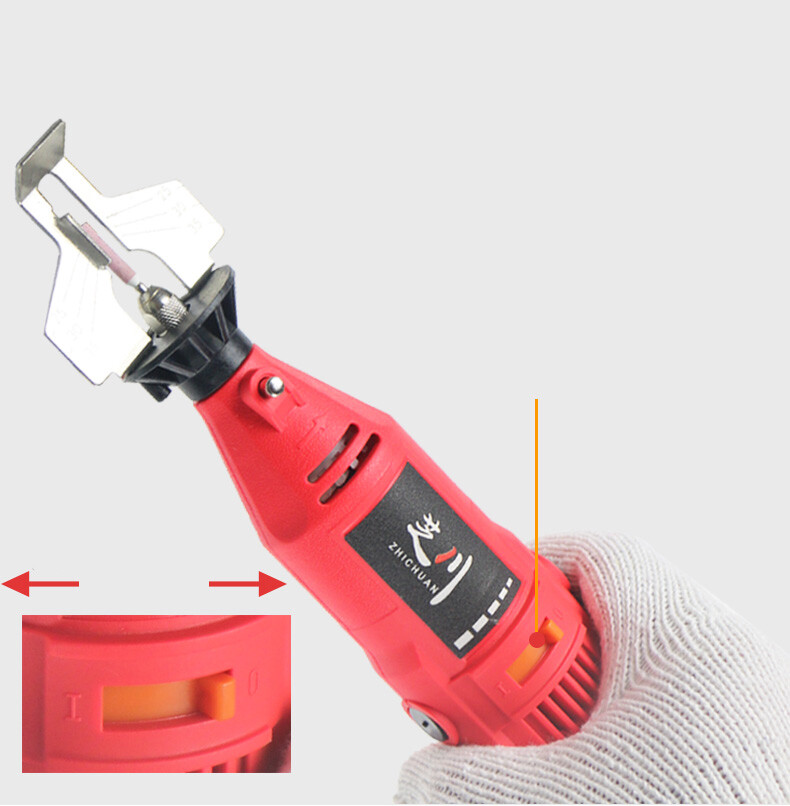 Handheld Sharpening Machine Electric Mini Chain Saw Grind Power Grinder Tool Set