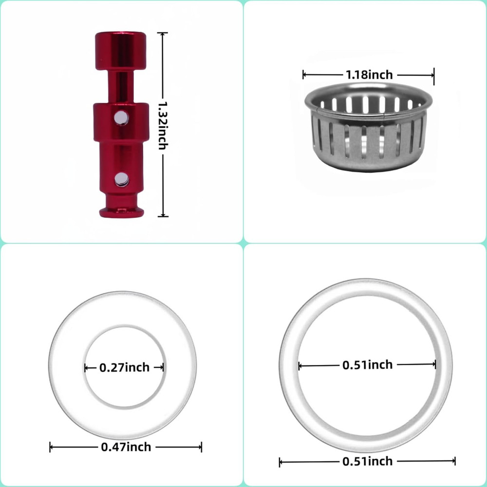 Replacement Sealing Ring Set for Instant Pot Pro 60 Pro plus 60 Duo Evo plus 60