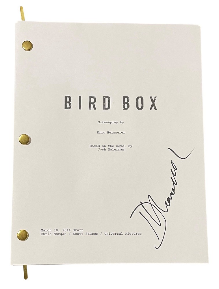 Danielle MacDonald Signed Autographed Birdbox Full Movie Script