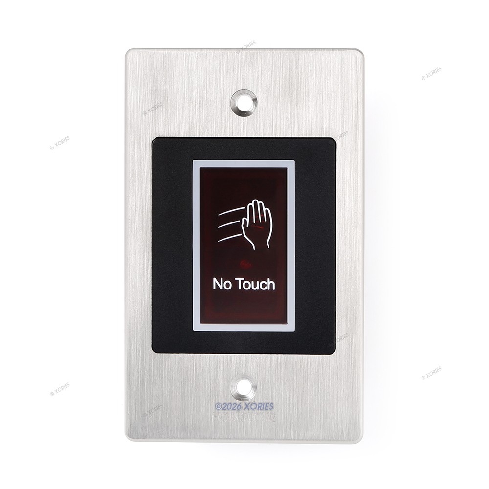 Infrared Switch LED No-Touch Exit Button For Door Open Access Control Lock
