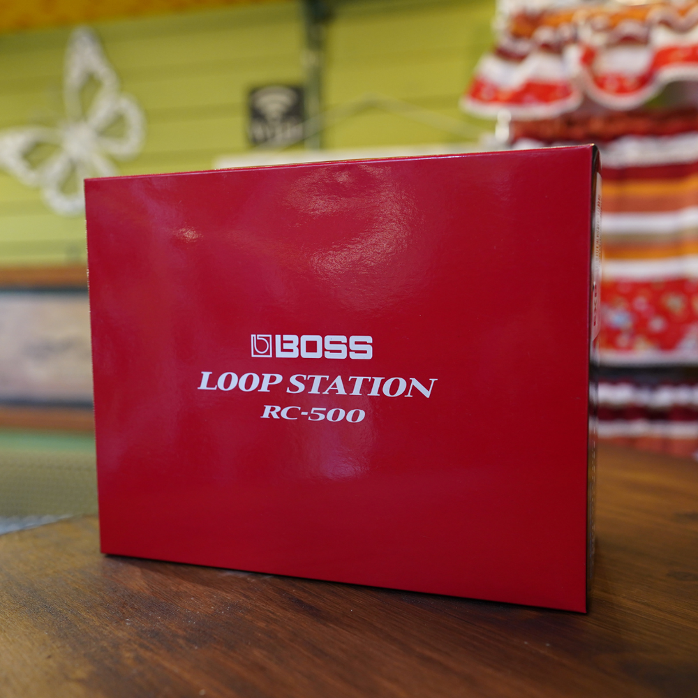 BOSS RC-500 LOOP STATION Guitar Effect Pedals 2-track looper Reverse LOOP FX