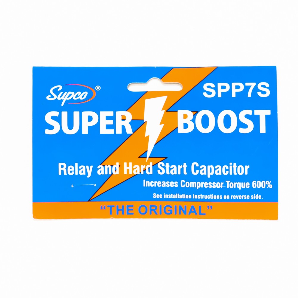 Supco SPP7S Super Boost A/C Compressor Relay and Hard Start Capacitor