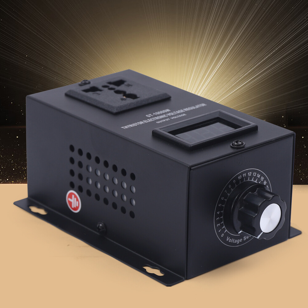AC 110V 10000W Variable Voltage Regulator Dimmer Motor Speed Controller SCR New