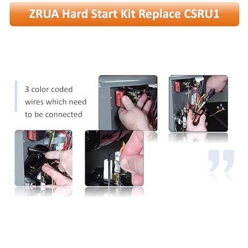 Hard Start Kit for Air Conditioner - Long Term Replace Compressor Saver Capacito