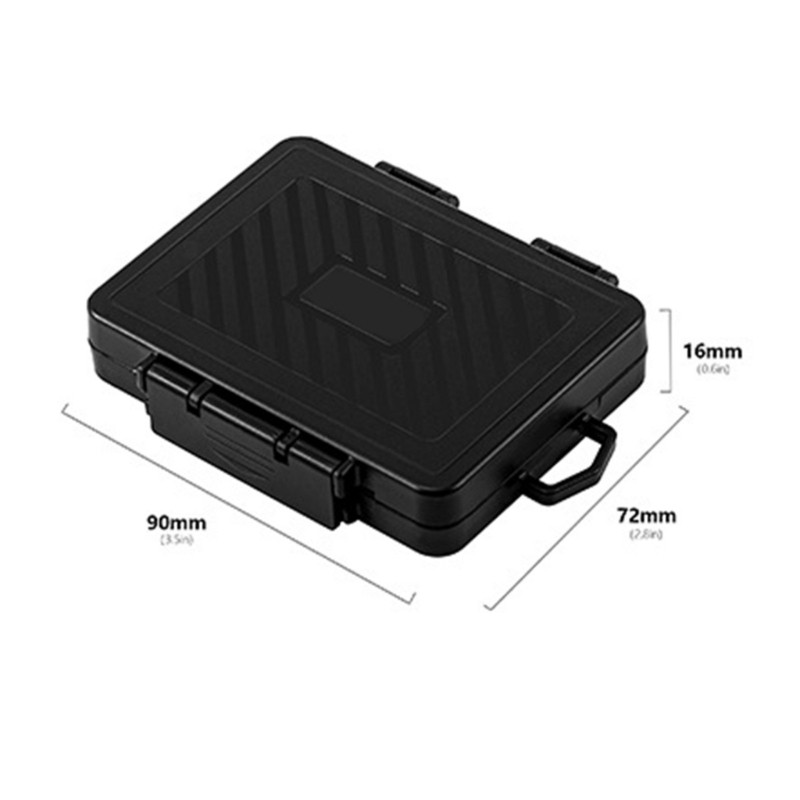 Protective Memory Card Storage Case Box For MemoryCards Durability