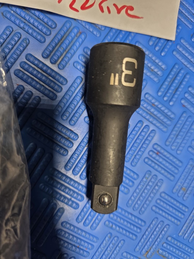MATCO TOOLS IMPACT EXTENSION 3" SOCKET IMPACT EXTENSION 3"LONG 1/2 Drive