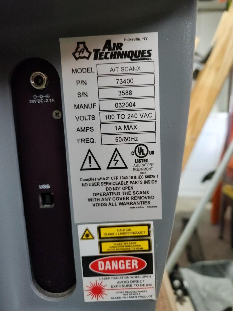 Air Techniques 73400 ScanX Digital Imaging System