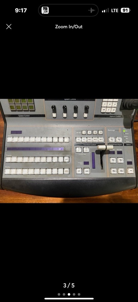 Blackmagic Design ATEM 1 M/E Broadcast Panel, Good Condition, Used