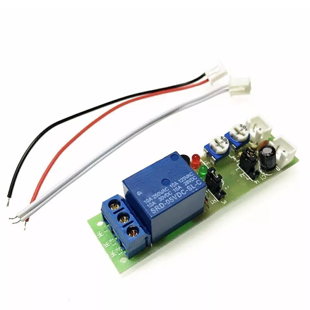 2x 12V Infinite Cycle Delay Time Timer Relay Turn ON OFF Switch Loop Modules USA
