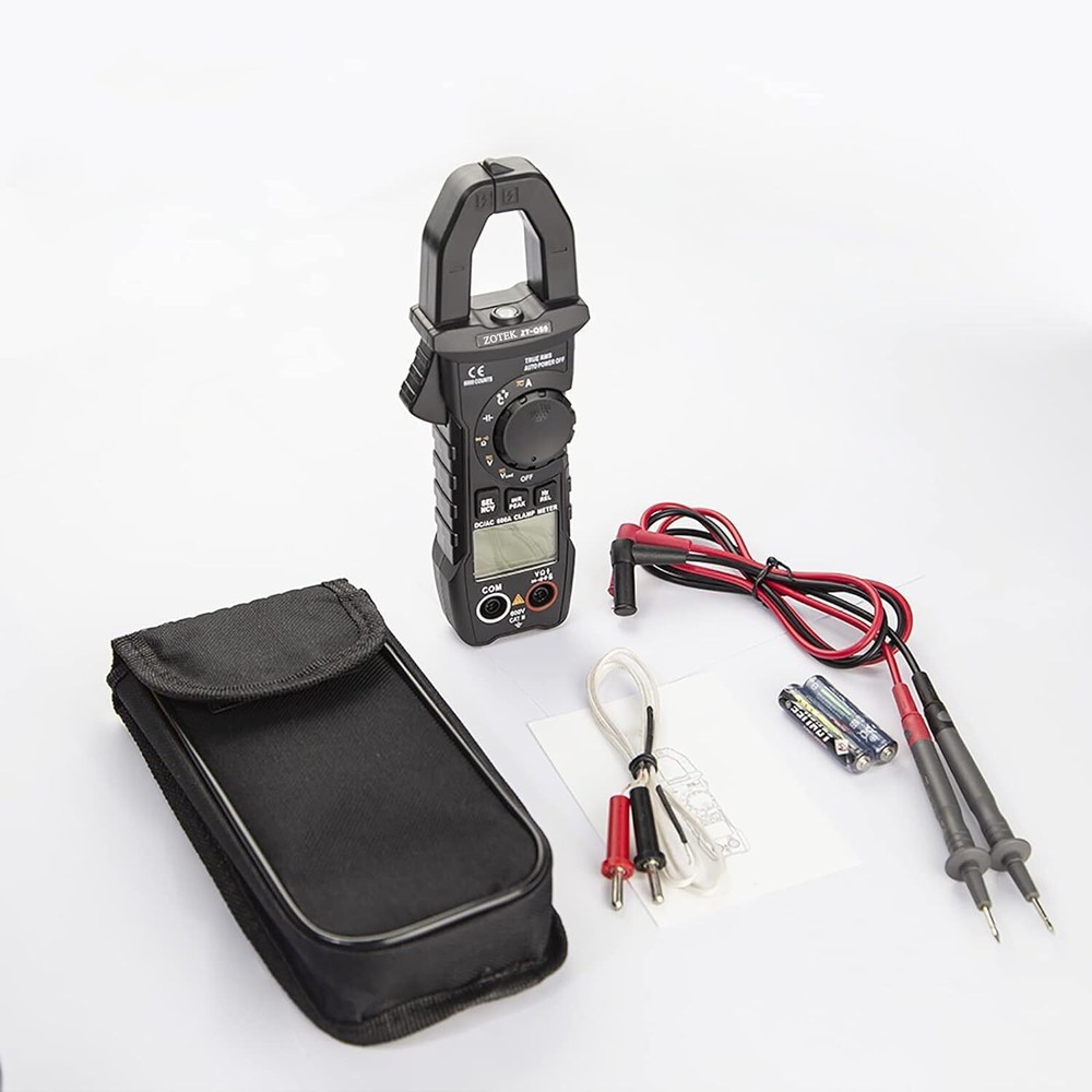 Clamp Multimeter DC T-RMS 6000 Counts Meter Tester Digital Voltmeter Diode Meter