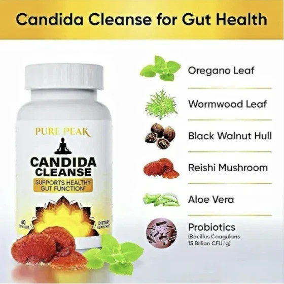 Candida Cleanse - Gut and Colon Support
