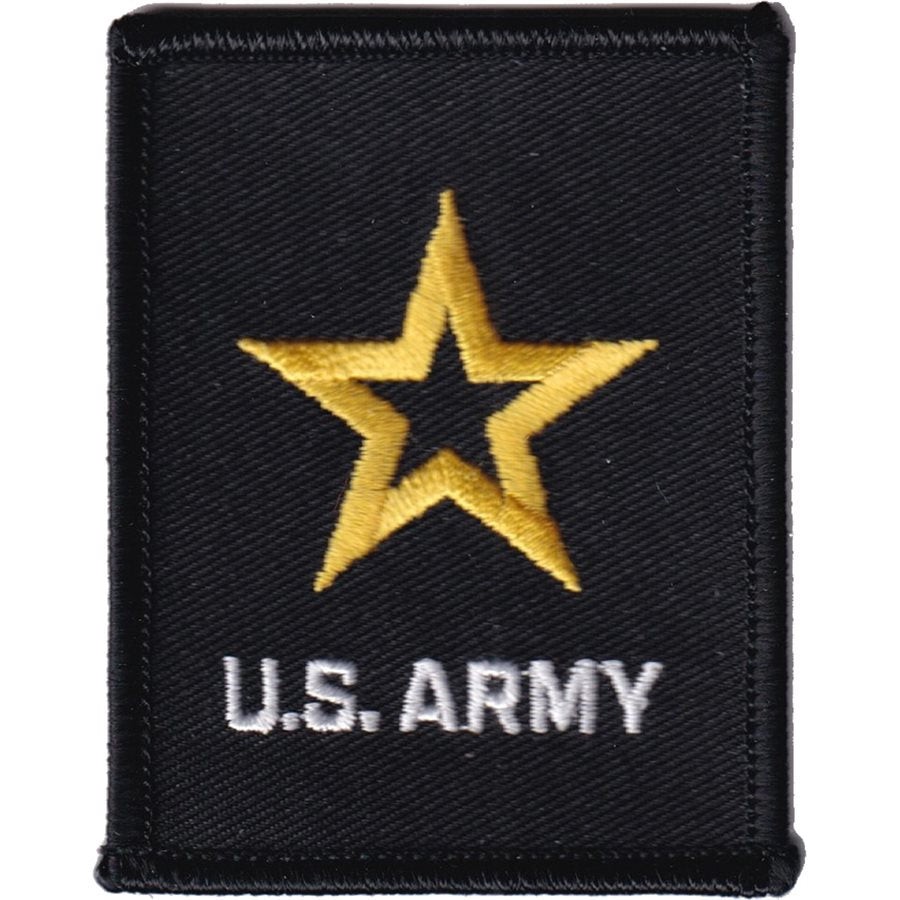 U.S. Army Star 2.75" Iron-On Patch