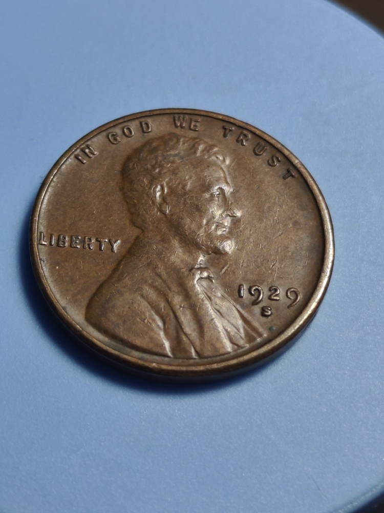 1929 S Lincoln Cent #422