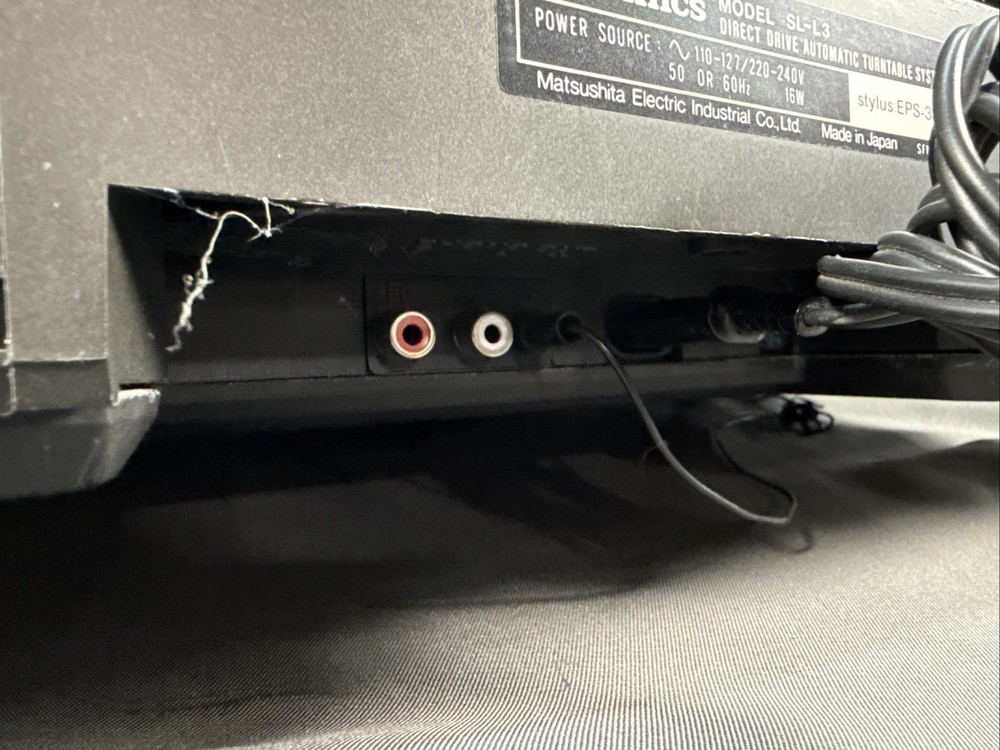 Technics SL-L3 Direct Drive Automatic Turntable READ