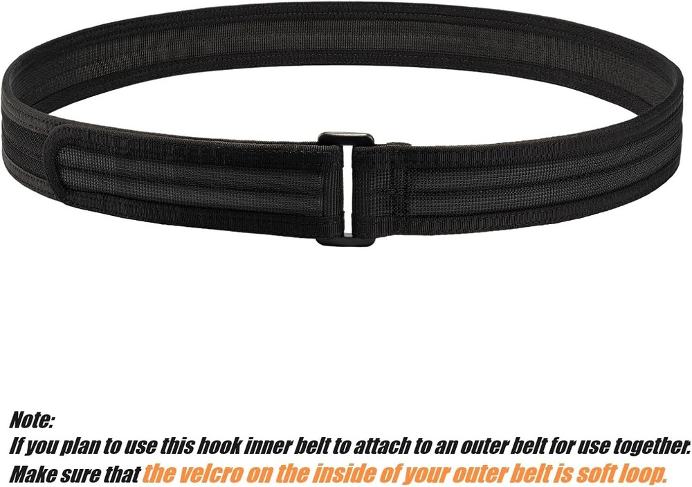 Inner Belt w/Hook/Loop Liner 1.5" Duty Trouser Under w/Polymer Small