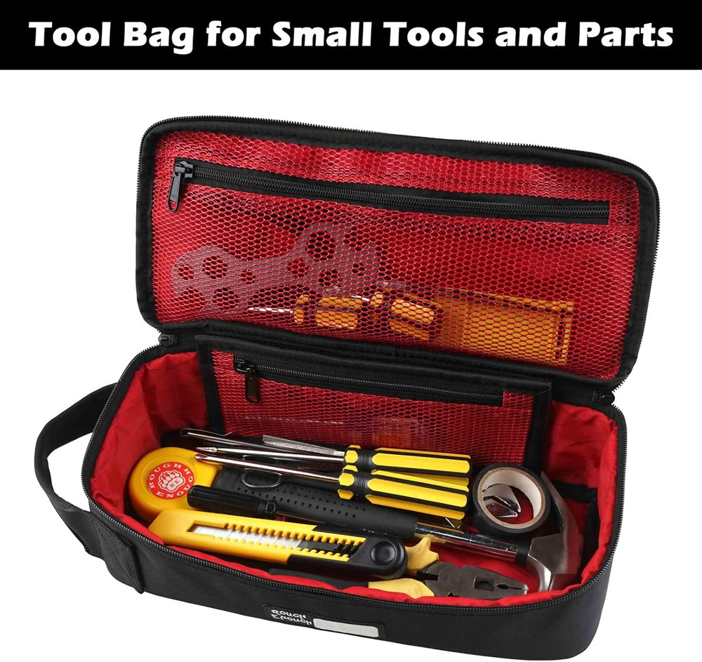 Rough Enough Portable EDC Tool Bag Organizer with Handle for Easy Carrying