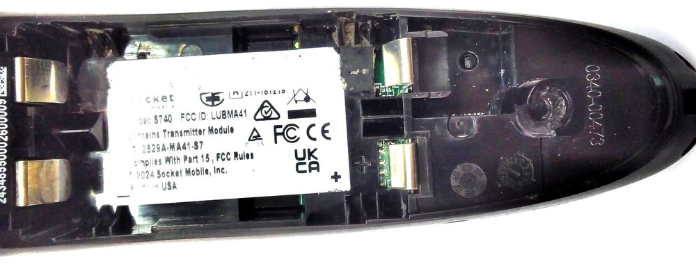 Socket Mobile S740 Barcode Reader Scanner Imager Wireless Bluetooth 0340-00473