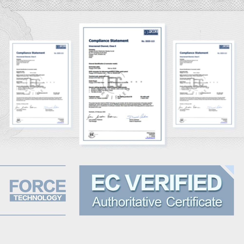 Patch Panel 12 Port Cat6A【EC Listed】 Unshielded Wall Mount Include
