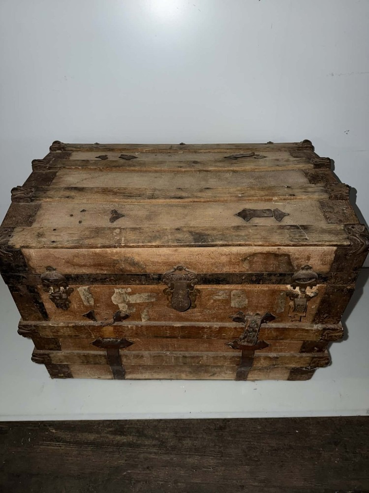 Antique Steamer Trunk