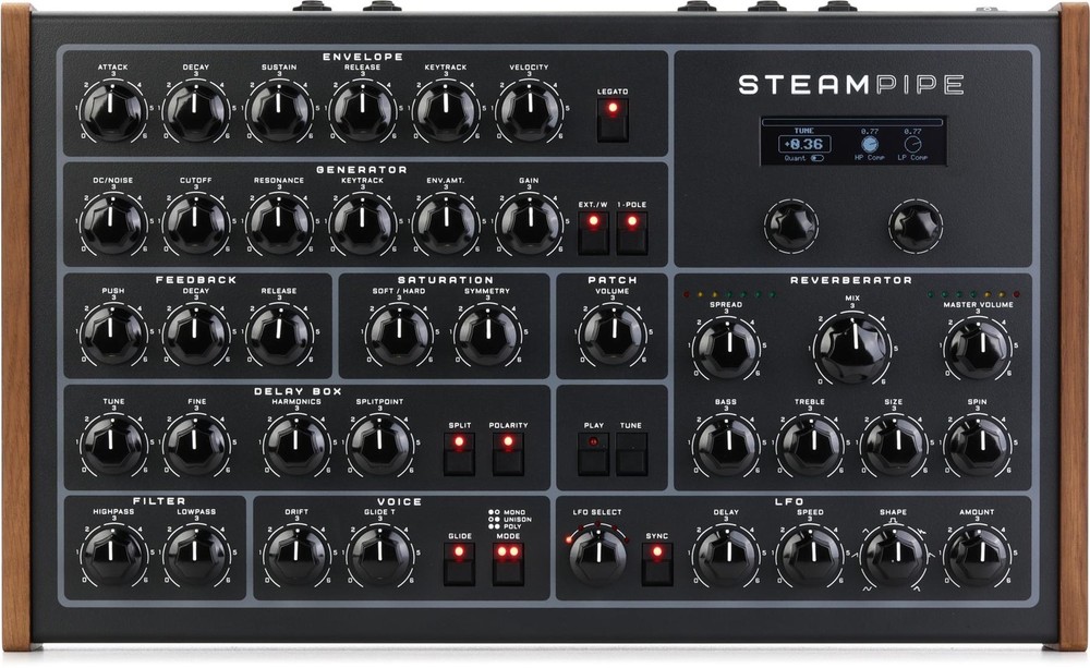Erica Synths Steampipe Polyphonic Modeling Synthesizer
