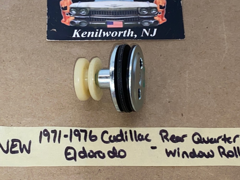 NEW 1971-1976 Cadillac Eldorado REAR QUARTER WINDOW ROLLER SUPPORT GUIDE