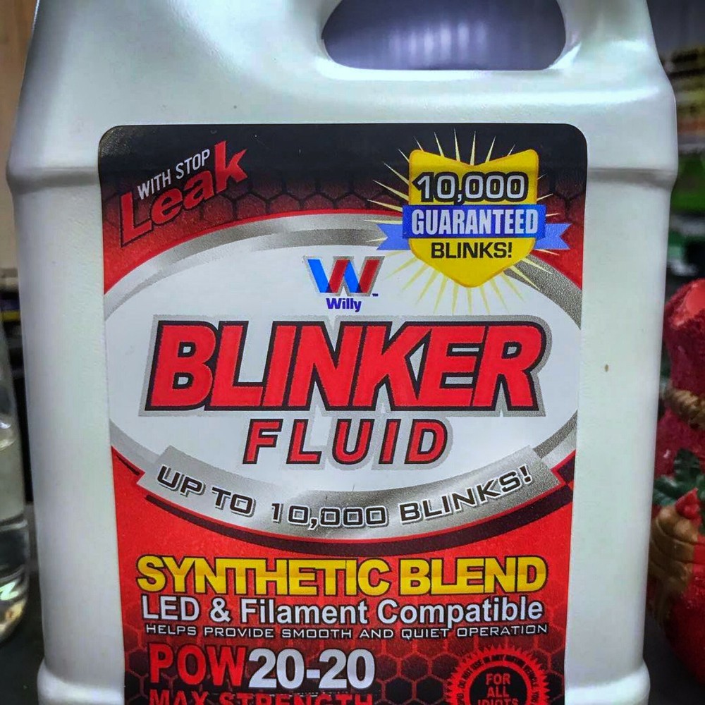 Blinker Fluid - Sticker
