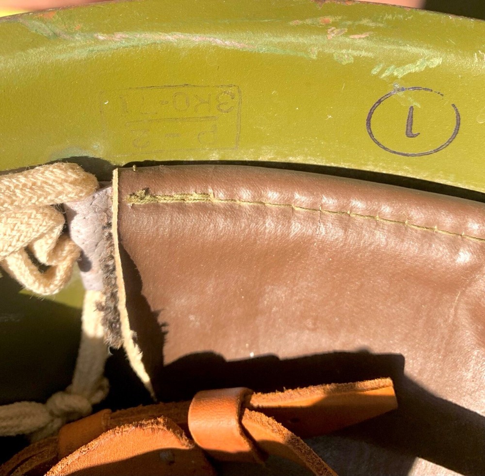 Vintage Soviet Military helmet. USSR Army