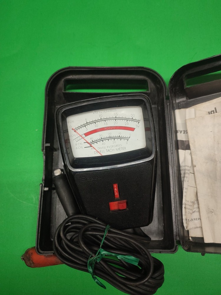VINTAGE SEARS 282196 IGNITION TESTER With Manual