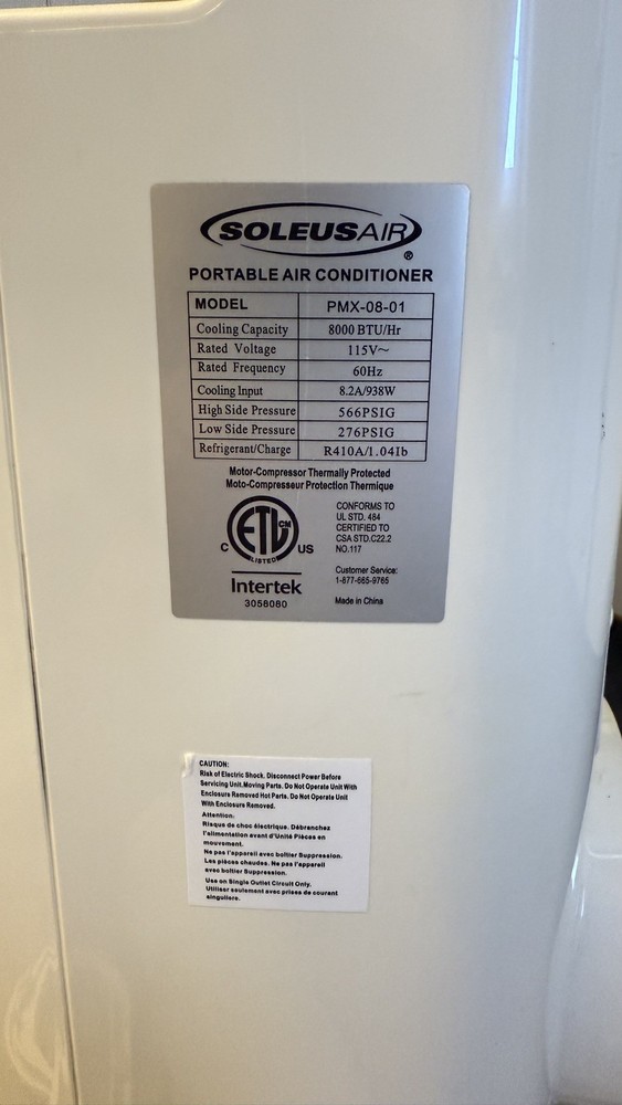 Portable Air Conditioner. Soleus Air