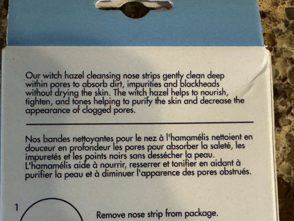 Wewell Nose Strips with Witch Hazel - Deep Cleansing & Purifying NEW