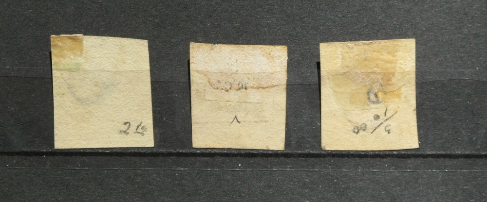 NETHERLANDS 1852 NVPH #1-3 Used Hinged