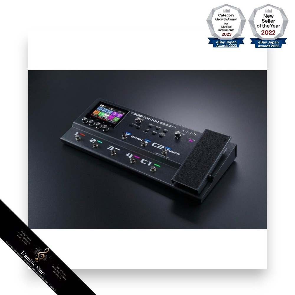 BOSS GX-100 Guitar Effects Processor AIRD GX100 Multi-effectors Japan New