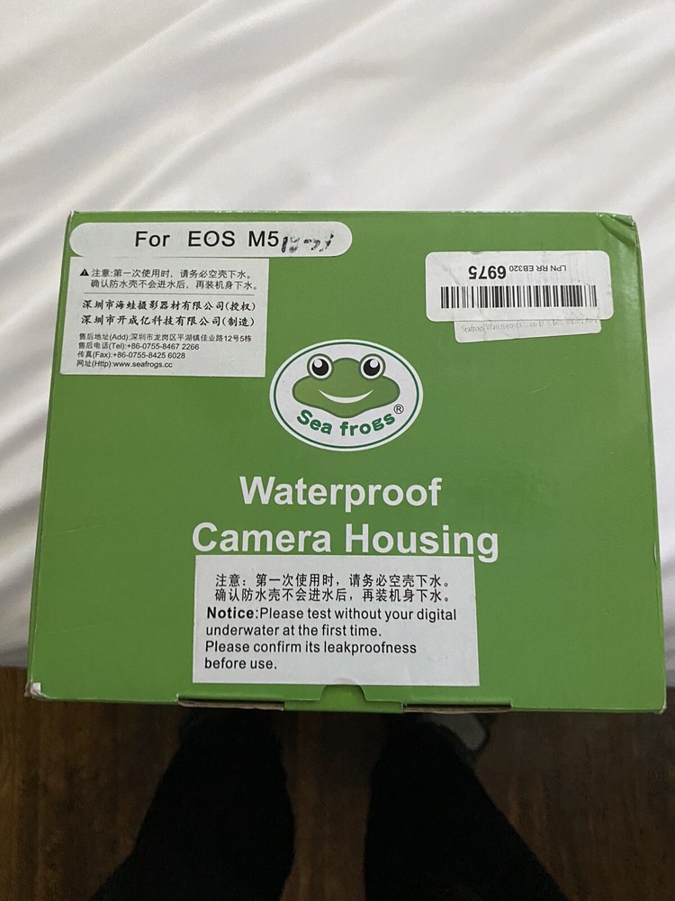 waterproof camera housing