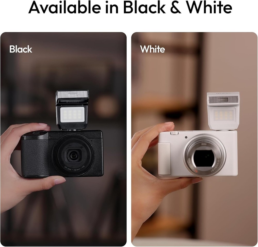 SL03 Camera Mini Flash Speedlite with Video Light for Beginners Basic, GN8 65...