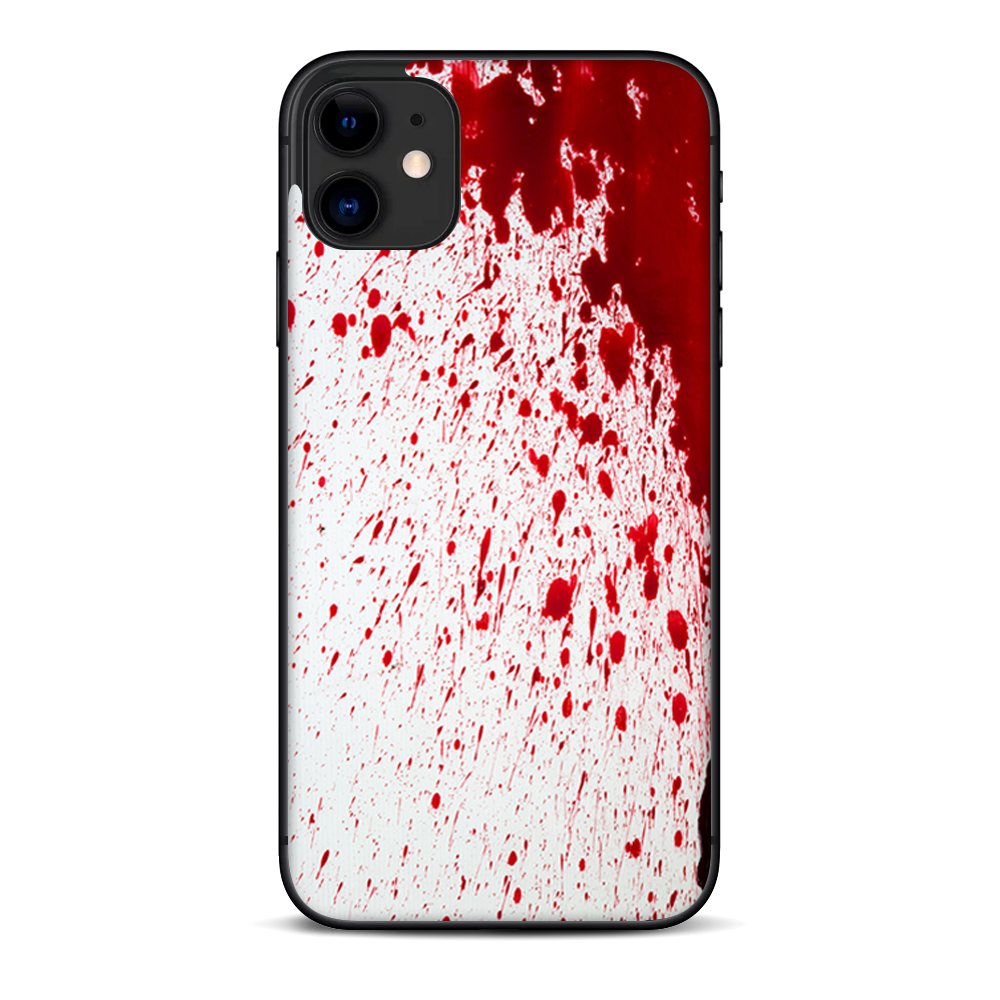 Skins Decal Wrap for Apple iPhone 11 - Blood Splatter Dexter