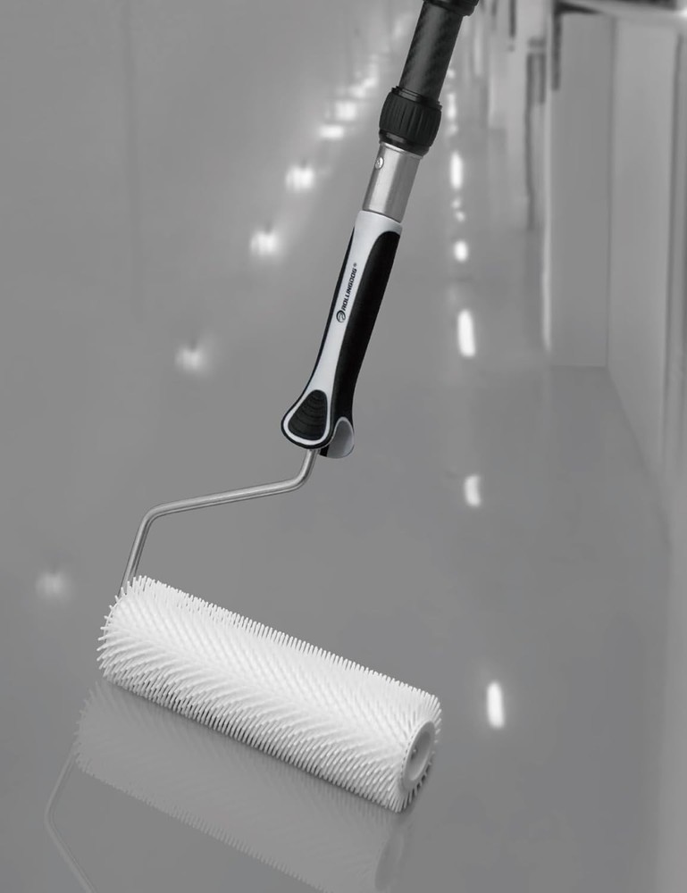 9 Inch Spike Roller-Epoxy Floor Spiked Roller for Self Leveling Concrete,