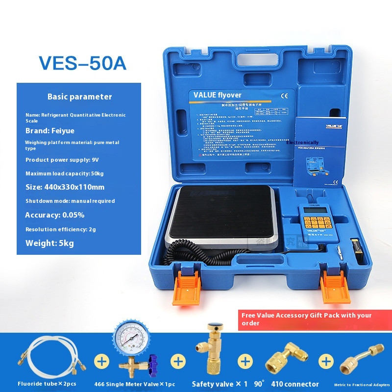 HVAC Refrigerant Electronic Scale for Liquid Filling & Fluoridation