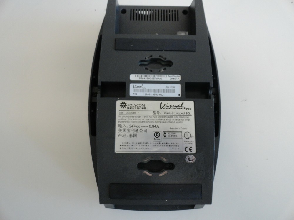 Polycom Visual Concert FX 2201-10500-002 VGA Adapter