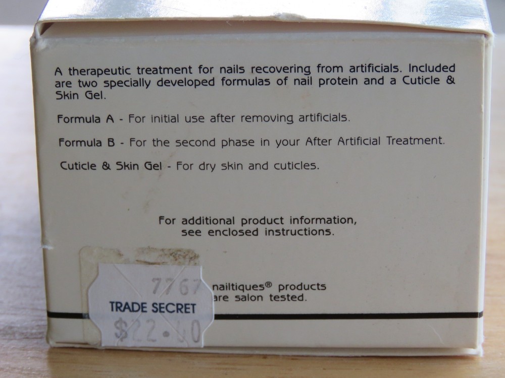 NAILTIQUES AFTER ARTIFICIAL TREATMENT KIT