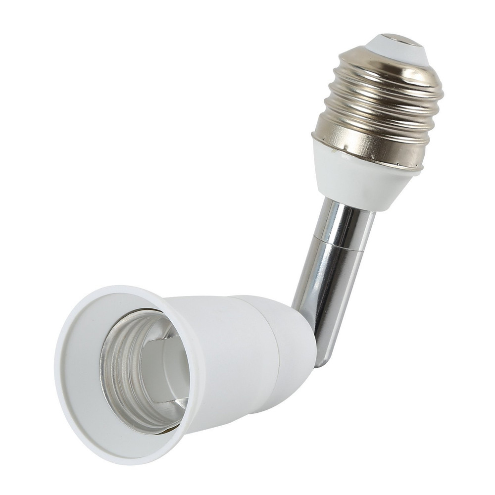 Light Socket Extender 90 Degree Adjustable E26 E27 Bulb Adapter Converter