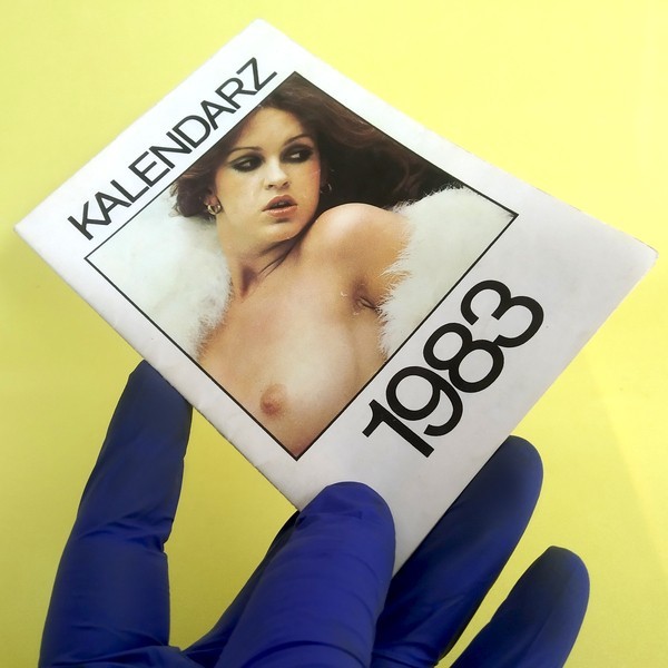 Retro Erotic Folding CALENDAR 1983-1984