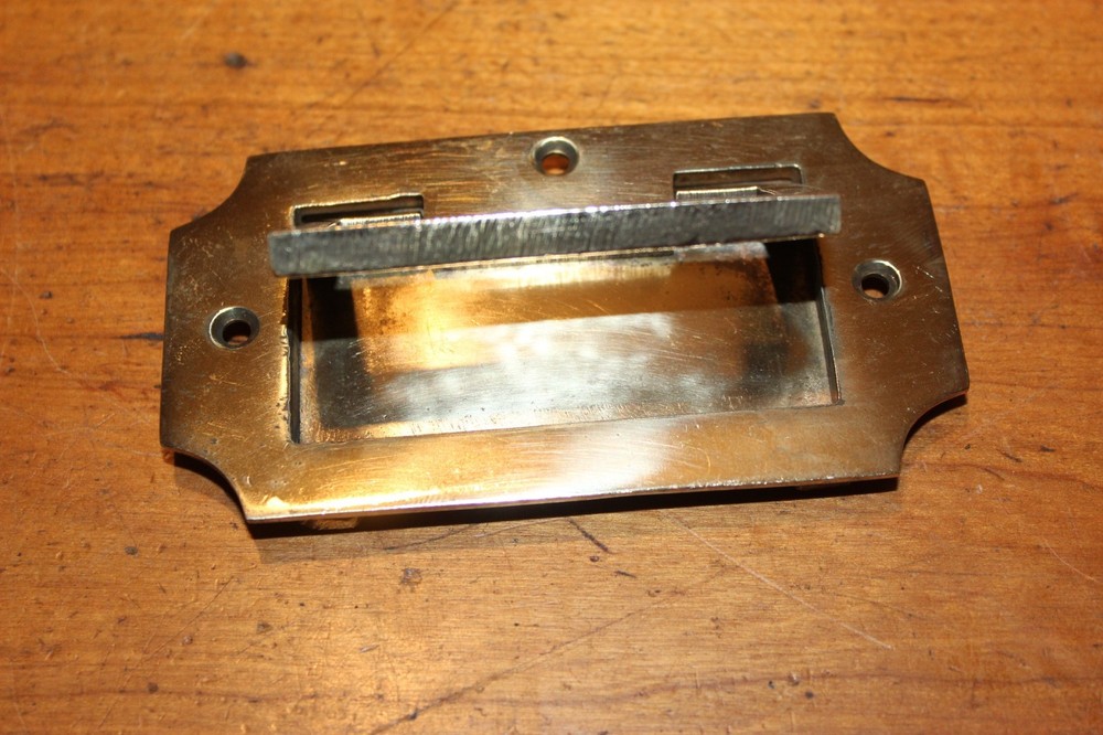 Antique Cast Bronze Trunk Bale Handle Pull Handle Large Heavy M-52-GT