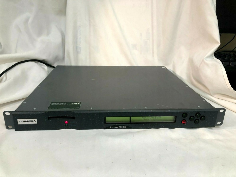 Ericsson Tandberg RX1290  RECEIVER DECODER Model 1U Series 8